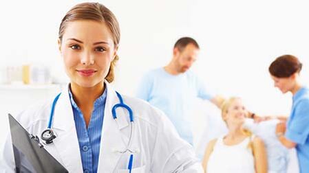 As a doctor is treated by parasites