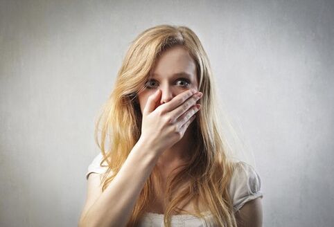A pregnant girl learned that parasites in the body can harm the unborn child
